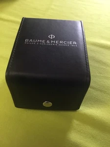 BAUME ET  MERCIER : Travel  Voyage Boîte Écrin  Box Case Pour Montre For Watch - Picture 1 of 7