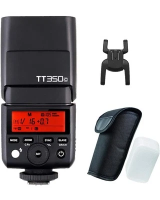 New Godox TT350C Mini Thinklite TTL Flash for Canon Cameras - Image 1 of 4