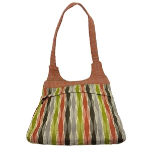 Bolso de Mano Maruca Colorido Tapiz Geométrico Hecho a Mano Bolso de Hombro Colorado EE. UU. - Imagen 1 de 10