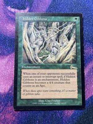 Magic The Gathering - Urza's Legacy Hidden Gibbons 104 Rare 1999 - Image 1 of 2