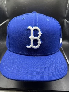 Gorra de béisbol Brooklyn Dodgers ajustada 7-3/4 azul nueva sin etiquetas - Imagen 1 de 8