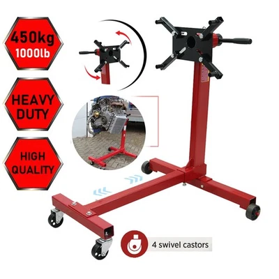 KFZ Motorständer Motorheber 450kg Getriebeheber Faulenzer Hebebühne Klauenheber - Bild 1 von 4