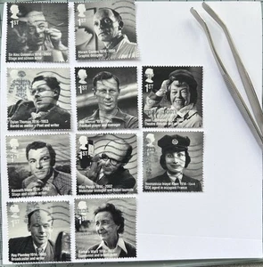 GB 2014 Remarkable Lives Off-Paper Stamps - Picture 1 of 1