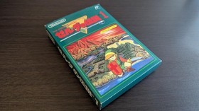The Legend of Zelda 1 with box explanation and map Famicom FC NES