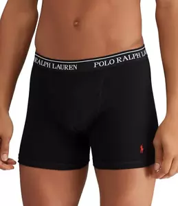Ralph Lauren Polo Mens Medium Classic Boxer Briefs - Black - Picture 1 of 2