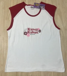 Kasey Kahne #9 NASCAR Racing LG Y2K Hawaiian Flower Graphic Logo SOFT Tank NWT - Picture 1 of 5