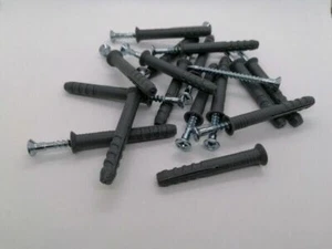 Juego de 100 tacos de impacto tacos de clavo cabeza avellanada anclaje de uñas - Imagen 1 de 3