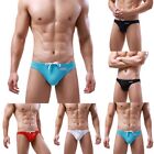 Stretchable and Trendy Men's Low Rise Swim Briefs for Beach (71 characters)
