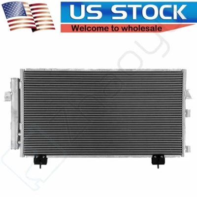 Brand New Aluminum Condenser For 2001-2005 Toyota RAV4 2.0L 2.4L L4 Fits AC4986 - Image 1 of 3