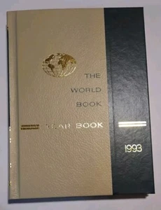 The World Book Encyclopedia: Year Book 1993 Review of Events of 1992 Hard Cover  - Picture 1 of 3