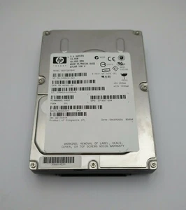 HP 356910-001 72.8GB 10K Wide Ultra320 SCA SCSI 3.5" Hard Disk Drive- BD07287B4C - Picture 1 of 7