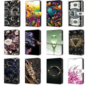 Printed Dollar Flower Wallet Phone Case For Xiaomi 14 Pro 13 12T 11T Poco X5 - Picture 1 of 28