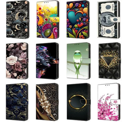 Dollar Flower Printed Wallet Phone Case For Xiaomi 14 Pro 13 11T 12T Poco X5 - Image 1 of 4
