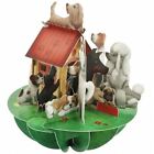 Santoro 3D Pop Up Pirouette Greeting Card - Dogs & Kennel