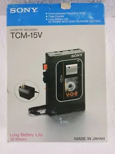 Sony TCM-15V Cassette Recorder - Picture 1 of 5