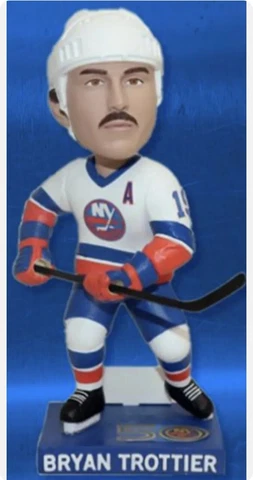 NY ISLANDERS BRYAN TROTTIER BOBBLEHEAD SGA 3/11/2023 HOCKEY LEGENDS 50th ANNIVER Cover