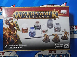 Warhammer Age of Sigmar Stormcast Eternals Juego de Pintura Nuevo y Precintado - Imagen 1 de 3