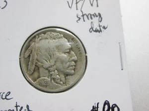 1923-S Buffalo Nickel VF Strong Date Q4CG - Picture 1 of 2
