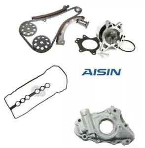 00-08 TOYOTA COROLLA 1.8L 1ZZFE TIMING CHAIN SET AISIN OIL & WATER PUMP VALVE - Picture 1 of 12