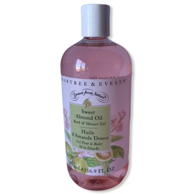 CRABTREE & EVELYN SWEET ALMOND OIL BATH AND SHOWER GEL Buy More/Save More! NEW - Image 1 of 3