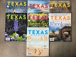 Texas Highways 2016 Magazine Lot - Qty 6 - Imagen 1 de 3