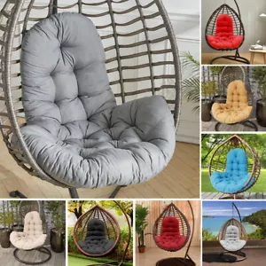More details for rattan hanging egg chair cushion pad in outdoor pads swing chair pillow backrest