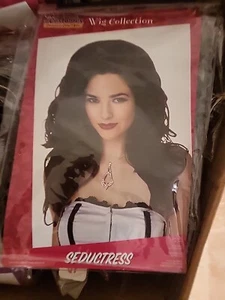 California Costumes Wig Collection Long Brunette Seductress Halloween Cosplay - Picture 1 of 2