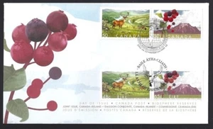 Canada # 2106 - 2105 JOINT BIOSPHERE RESERVES New 2005 Unaddressed - Picture 1 of 2