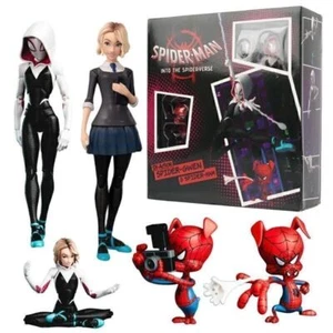 Spider-Man: Into the Spider-Verse SV Spider-Gwen Stacy Actionfigur Spielzeug Geschenk - Bild 1 von 8