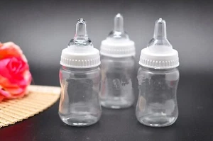 Biberones rellenables de 4,25 pulgadas para decoraciones de baby shower favor niña niño - 12 - Imagen 1 de 6