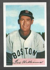 1989 Bowman #NNO Ted Williams 1954 Reprint Inserts Near mint 