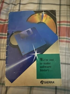 Sierra 1987 Software Guide Magazine. Good Condition. RARE, LOOK! - Zdjęcie 1 z 16