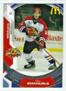 2006-07 Moncton Wildcats (QMJHL) Nick Emmanuele