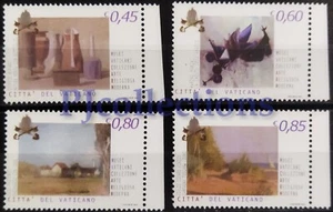 N1685- VATICANO - VATICAN CITY 2004 MUSEI VATICANI FULL SET 4 STAMPS MNH - Imagen 1 de 1