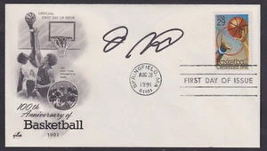 Joe Montana, NFL Hall of Fame Quarterback, signed Basketball Centennial FDC - Picture 1 of 1