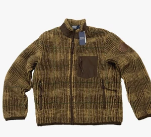 Ralph Lauren men's Glen Plaid Pile Fleece Jacquard Jacket- Medium -retail $398 - Picture 1 of 7