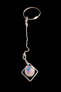 🦋Magnabilities Car Mirror Hanger Cord with Magnetic Butterfly Pendant - Picture 1 of 1