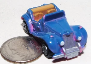 Small Micro Machine MG Convertible in Blue (Color Changer) - Picture 1 of 3