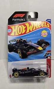 2025 HOTWHEELS ORACLE RED BULL RACING F1 TRACK RACE SERIES HOT WHEELS 1 OF 5 - Picture 1 of 8