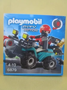 TOLLES PLAYMOBIL QUAD CITY ACTION 6879 NEU+OVP 4-10 JAHRE - Bild 1 von 4