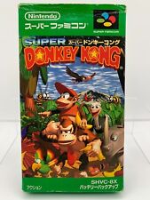 SUPER DONKEY KONG Super Famicom JP Donkey Kong Country With Box & Manual SFC0440