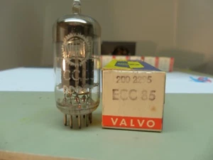 1x ECC85 Smooth VALVO Heerlen ti3 code NOS/NIB/NEW Röhre Tube Valvola BOCK 251 - Picture 1 of 2