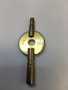 Llave Reloj Carro Latón Picard Vintage Hecha en Inglaterra Talla 2 Mejor Calidad - Imagen 1 de 2