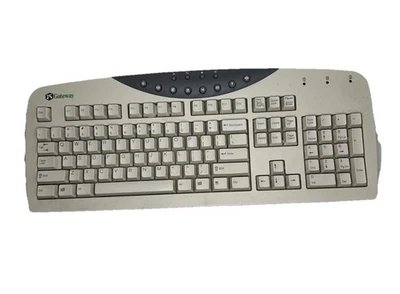 RT-3602 Gateway Keyboard Vintage VTG Gateway Keyboard Untested - Image 1 of 4