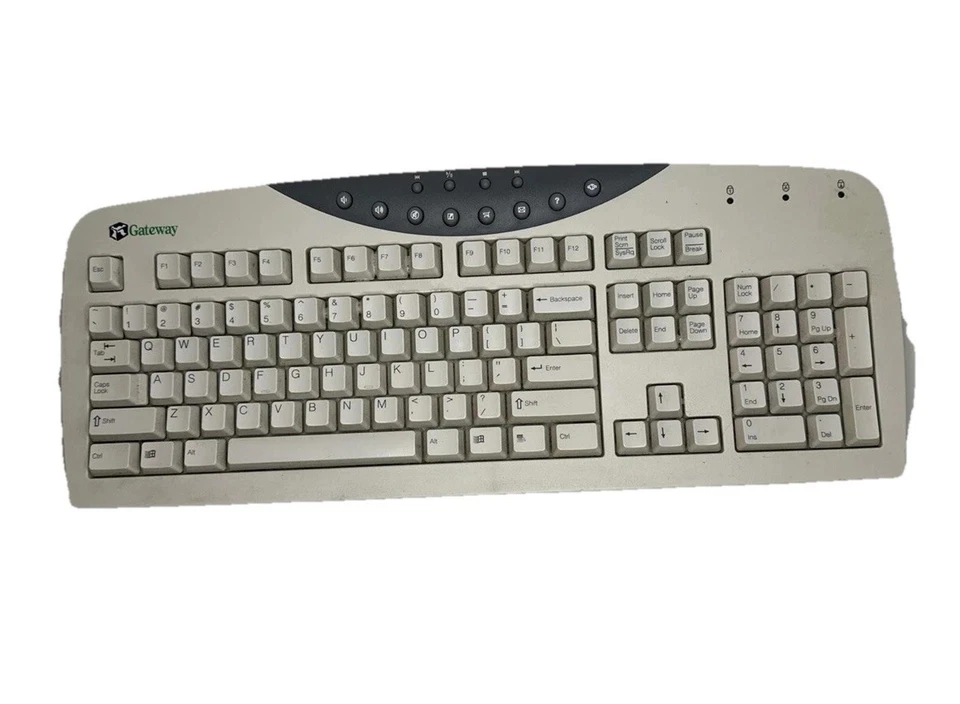 RT-3602 Gateway Keyboard Vintage VTG Gateway Keyboard Untested - Image 1 of 4