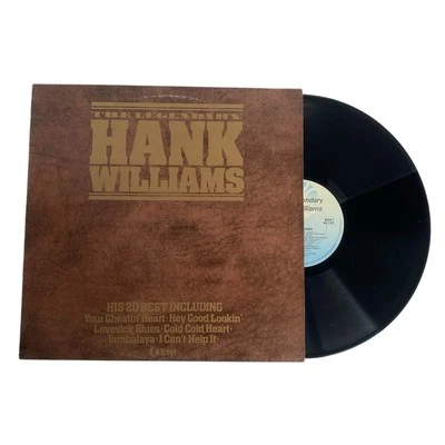 1981 The Legendary Hank Williams LP K-Tel UK Import His 20 Best Country Hits VG+ - Image 1 of 4
