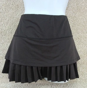 Lucky in Love Black Pleated Tennis Skort Women’s Medium Athletic Skirt - Picture 1 of 10