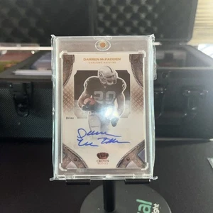 2015 Panini National Treasures /5 GAME USED PATCH AUTO DARREN MCFADDEN COWBOYS - Picture 1 of 2