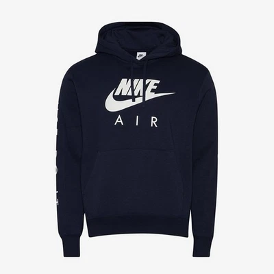 Nike Air JDI Fleece Hoodie Pullover Fleece Obsidian Men’s 2XL 918347-030 - Image 1 of 4