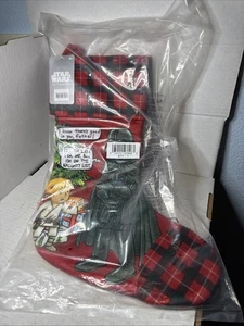 Calza di Natale Disney Parks Star Wars Holiday Luke Skywalker Darth Vader Lb - Foto 1 di 6